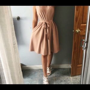Pink Uniqlo dress